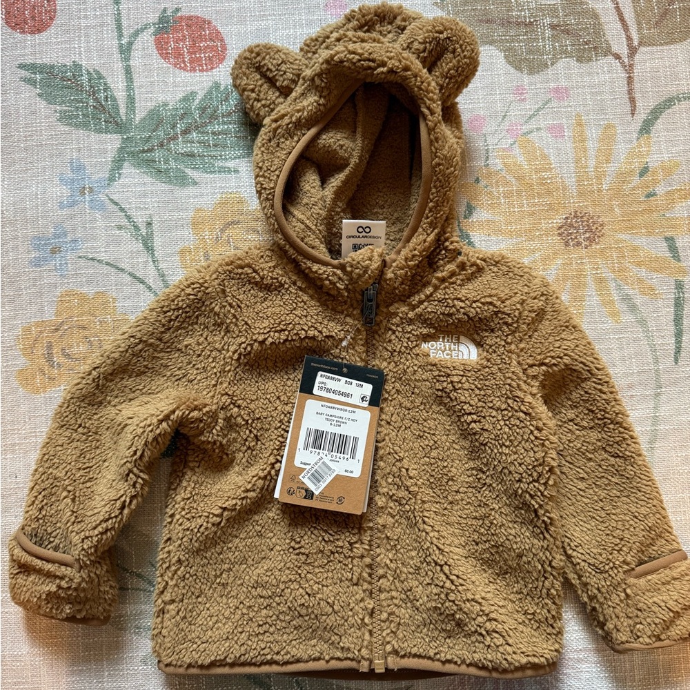 North face BABY CAMPSHIRE F/Z HDY
TEDDY BROWN
6-12M